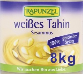 Weies Tahin ohne Salz 8 kg BIO 