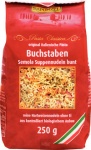 Buchstaben Suppennudeln Semola bunt 500 g RAPUNZEL 