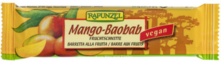 Fruchtschnitte Mango-Baobab 40g BIO